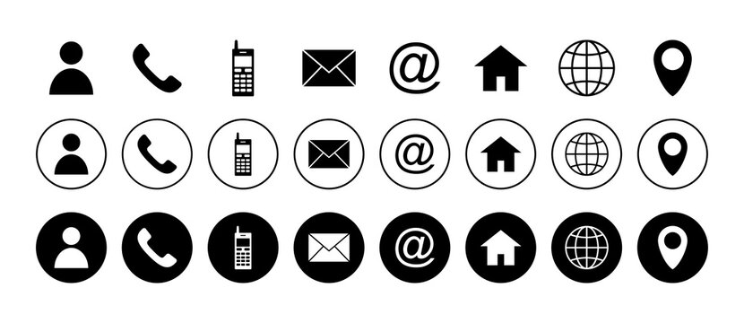 746 BEST "Contact Icon" IMAGES, STOCK PHOTOS & VECTORS | Adobe Stock