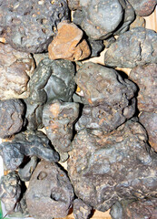 Stone Wall Background. If you find such stones in nature gold is close to you. 