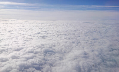 Fototapeta na wymiar clouds with a blue sky background
