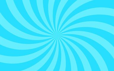 カーブのかかった集中線の背景素材