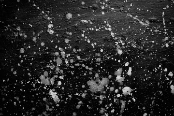 Background splash black on paper. Creative abstract art from ink and Alcohol ink colors. Marble texture. Oil painting on canvas. Hand oil painting. Color texture. Fragment of artwork. Spots of paint.