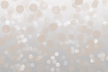 Abstract bokeh lights with soft light background