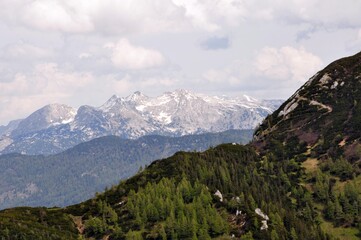 Fototapeta premium Unterwegs am Jenner in Ramsau
