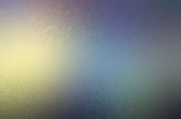 Holographic colored metal texture covered gloss patina pattern. Blue green lilac ombre polished background.