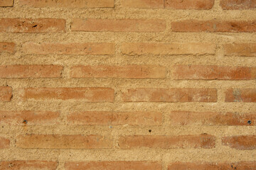 Textura de muro de ladrillo tosco