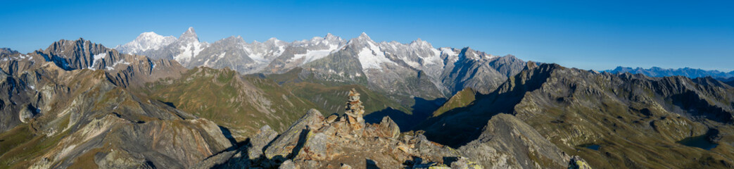 Am großen sankt Bernhard in der Schweiz
