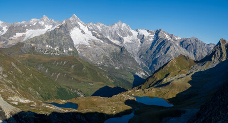 Am großen sankt Bernhard in der Schweiz