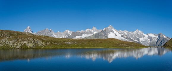 Am gro&szlig;en sankt Bernhard in der Schweiz