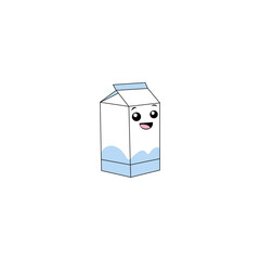 Milk package sign icon. Vector illustration eps 10