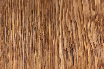 Stained oak board as background