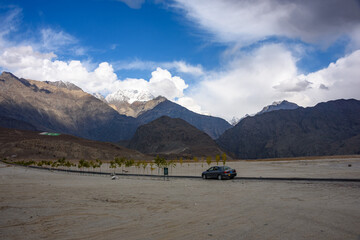 Sarfaranga cold desert, the world's highest in Skardu, Pakistan