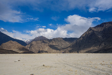 Sarfaranga cold desert, the world's highest in Skardu, Pakistan