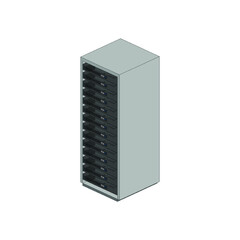 Computer server for providing cloud service or web application.	