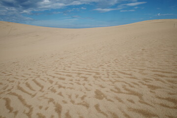日本のとても美しい鳥取砂丘