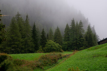 Schweiz am großen Sankt Bernhard