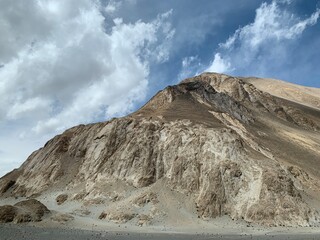 clouds over the mountains
