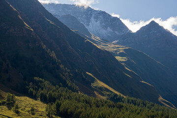 Schweiz am großen Sankt Bernhard