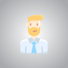 Avatar man icons vector .