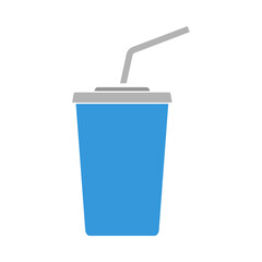 Obraz premium Cinema Soda Drink Icon