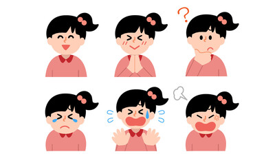 女の子の上半身セット