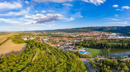 Luftbilder Stadt thale im Harz
