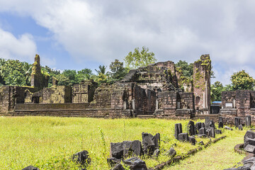 Ruins of St. Augustine complex. In 1835 this complex was abandoned due to the expulsion of the...