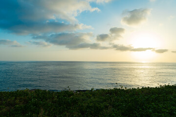 Obraz premium sunrise over the sea