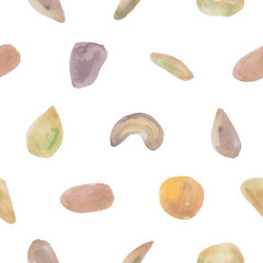 Boho autumn is a collection of watercolor and line art illustrations of autumn leaves, flowers and branches, boho elements, dreamcatchers and featheres, abstract shapes, abstract lines.