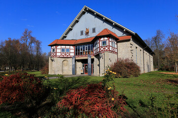 Das Theater Museum in Meiningen. Meiningen, Thueringen, Deutschland, Europa 