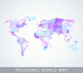 Polygonal World Map