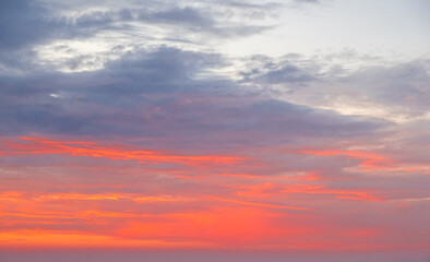 Textur Sonnenuntergang Himmel am Meer