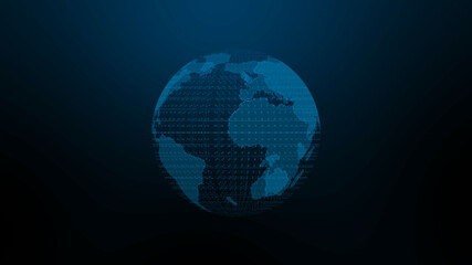 New aqua color globe image,New background earth image