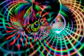 Abstract holographic background with highlights and texture