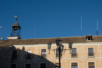 Campanario y parte trasera de la Plaza Mayor de Ocaña