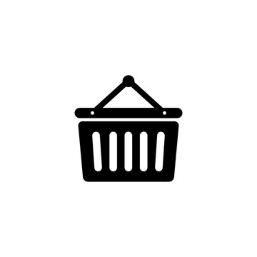 Shopping Basket Icon, Shopping Basket sign vector design