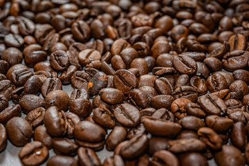 coffee beans background