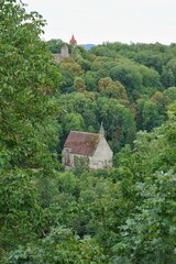 Fototapeta na wymiar Rothenburg - Kobolzeller Kirche