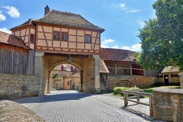 Rothenburg - Röder Tor von innen