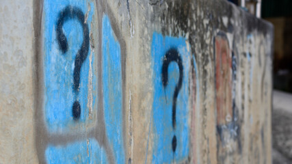 Abstract street art graffiti. Urban contemporary culture.