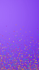 Obraz premium Festive unusual confetti. Celebration stars. Joyou