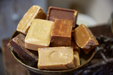 Alte Seifenwürfel - Sauberkeit