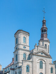 Fototapeta na wymiar Cathedral Basilica of Notre-Dame de Québec (Our Lady of Quebec City) Church Québec City Québec Canada