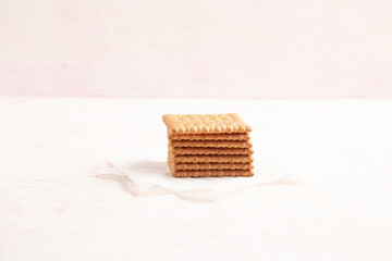 cookies on a white background