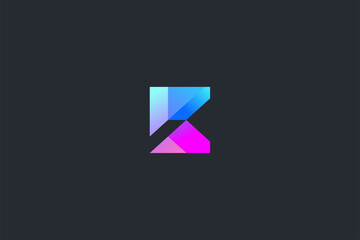 Technology Letter K Logo Template