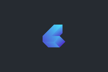 Fototapeta premium Technology Letter L Logo Template