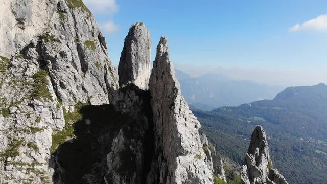 Drone in grigna meridionale