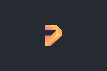 Technology Letter P Logo Template