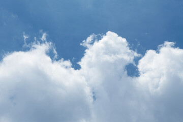 Obraz premium Blue sky with cloud