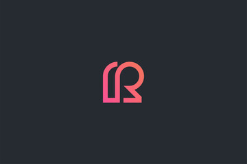 Technology Letter R Logo Template