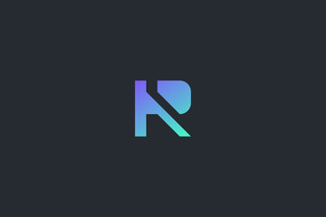 Technology Letter R Logo Template